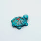 Georgette Quam: Zuni Turquoise, Turtle