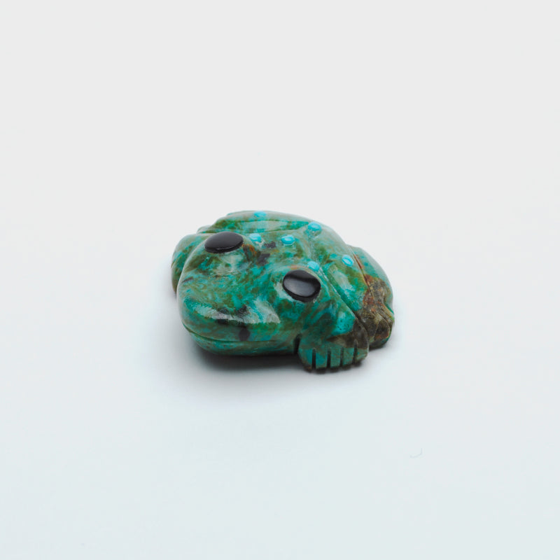 Georgette Quam: Cerrillos Turquoise, Frog