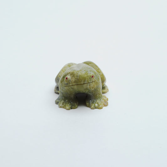 Brion Hattie: Green Serpentine Frog