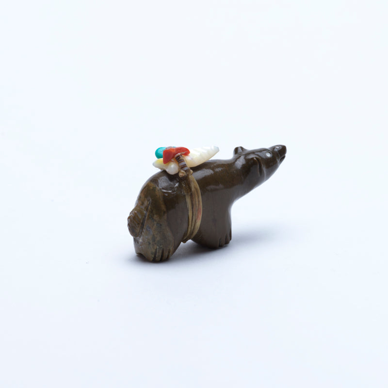 Dinah & Pete Gasper: Zuni Stone, Bear With Gift
