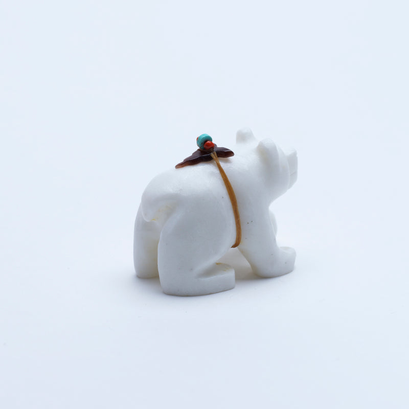 Brion Hattie: White Marble, Bear