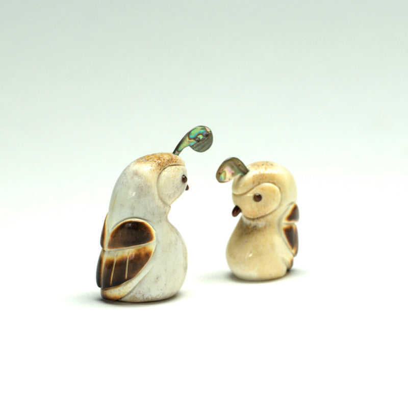 Ray Tsalate: Antler, Quail pair