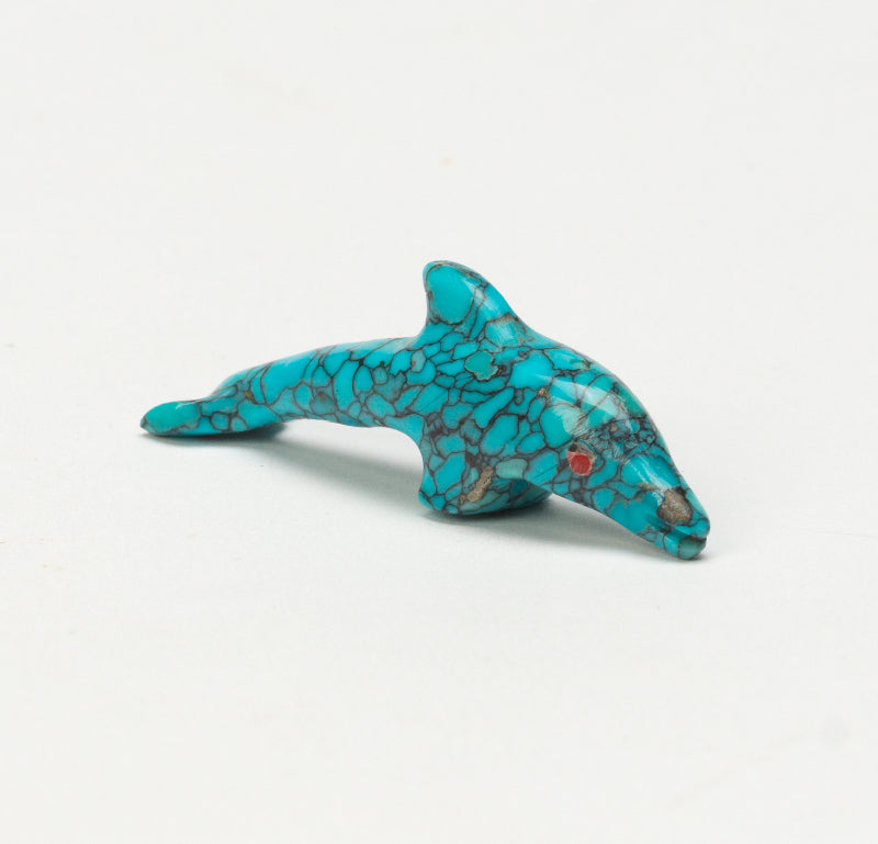 Frankie Eustace: Webbed Turquoise , Dolphin