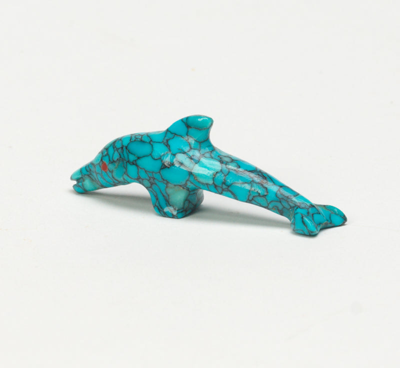 Frankie Eustace: Webbed Turquoise , Dolphin