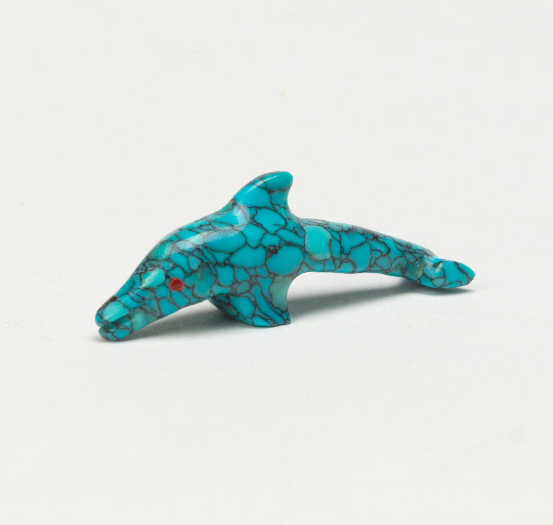 Frankie Eustace: Webbed Turquoise , Dolphin
