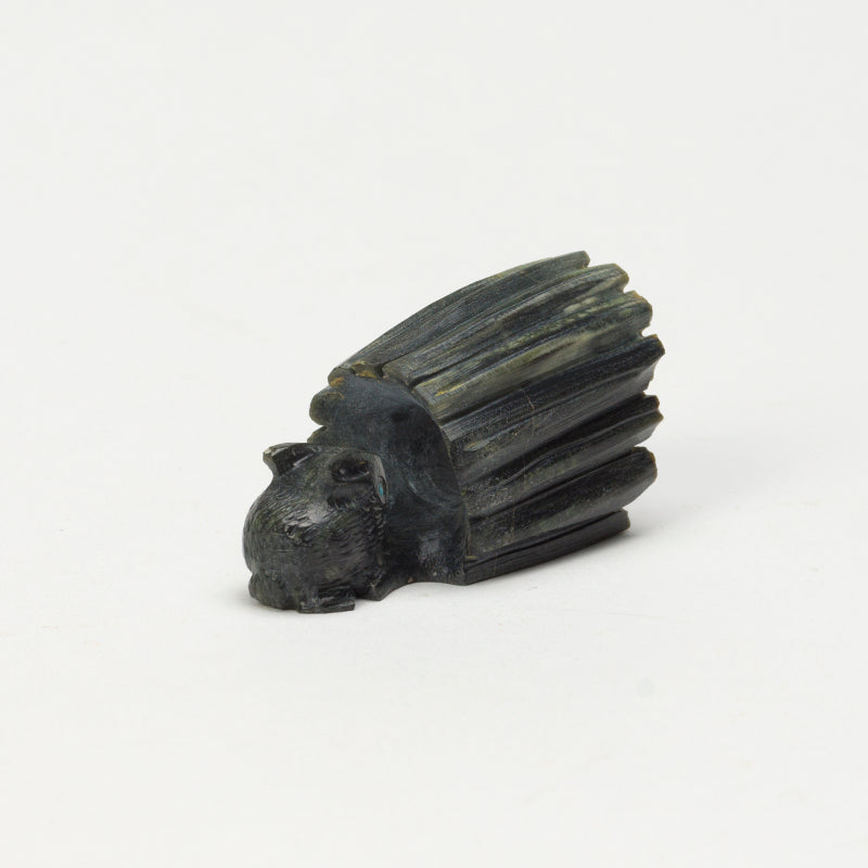 Spotted Ricolite Arvella Cheama: Ricolite, Rabbit with tree stump, Zuni – Zuni Artist ...