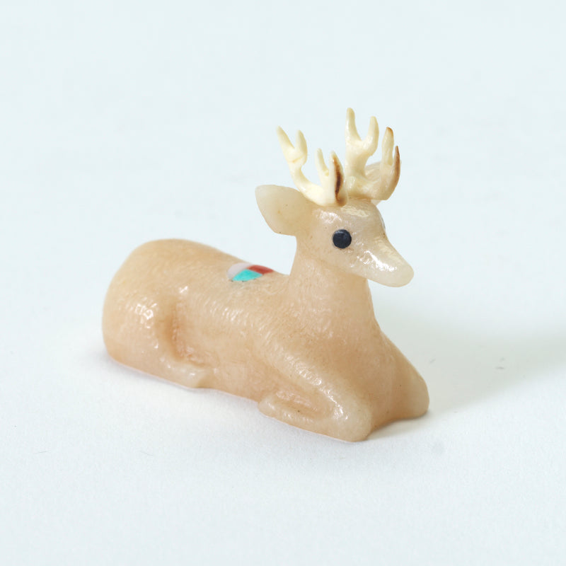 Raybert Kanteena: Creamy Alabaster, Deer with inlay