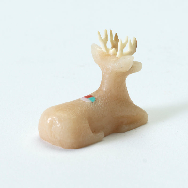 Raybert Kanteena: Creamy Alabaster, Deer with inlay