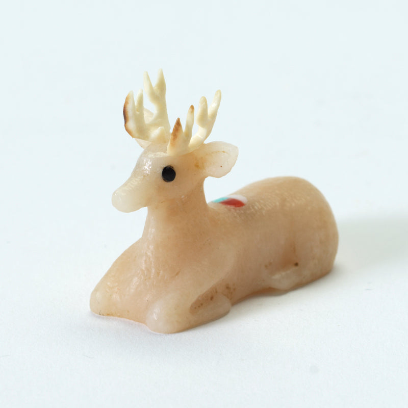 Raybert Kanteena: Creamy Alabaster, Deer with inlay