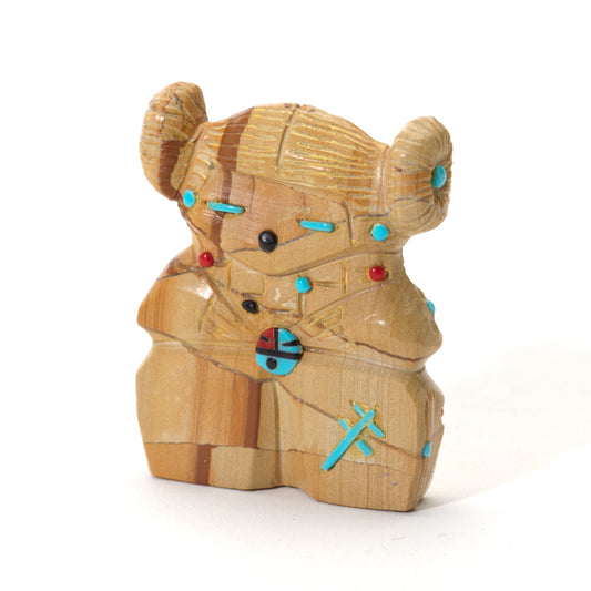 Danette Laate: Picture Jasper, Hopi Maiden