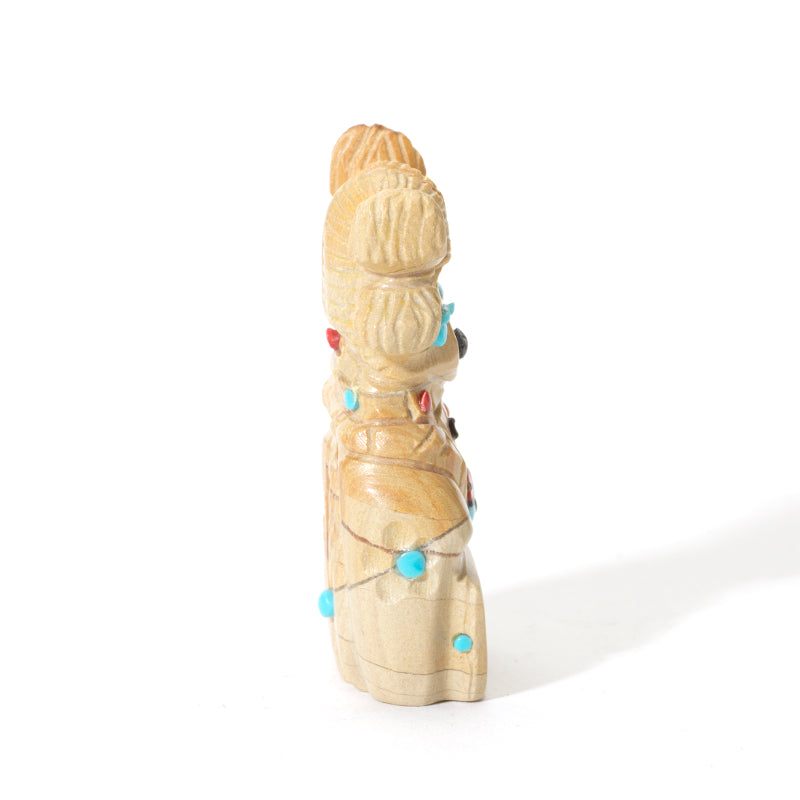 Danette Laate: Picture Jasper, Hopi Maiden