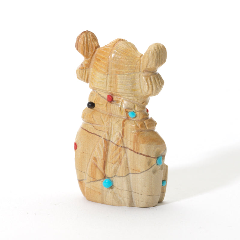 Danette Laate: Picture Jasper, Hopi Maiden