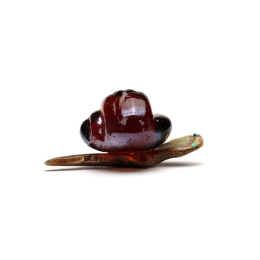 Wilbert Cheama: Glass/Abalone, Snail