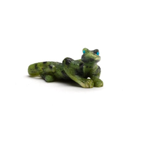 Wilfred Cheama: Green Serpentine, Lizard