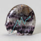 Stewart Quandelacy: Fluorite, Medicine Bear with Heartline