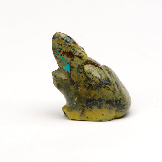Abby Panteah: Serpentine, Squirrel with Turquoise heart line