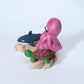Evander Shelendewa: Cottonwood, Whale, Octopus & Turtle on Base
