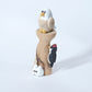 Evander Shelendewa: Cottonwood, Eagle, Woodpecker & Bunny on a stump
