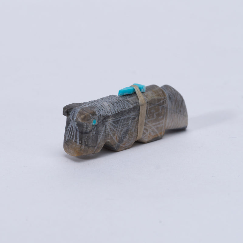 Gerald Burns (d): Picasso Marble, Etched Horse