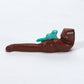 Justin Red Elk: Pipestone & Turquoise, Otter