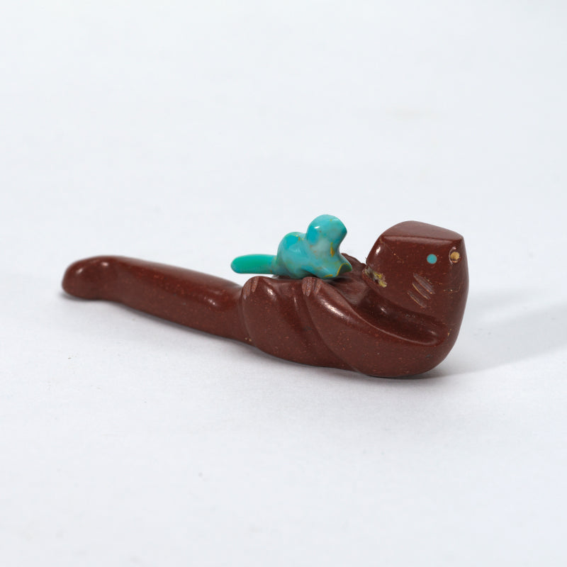 Justin Red Elk: Pipestone & Turquoise, Otter