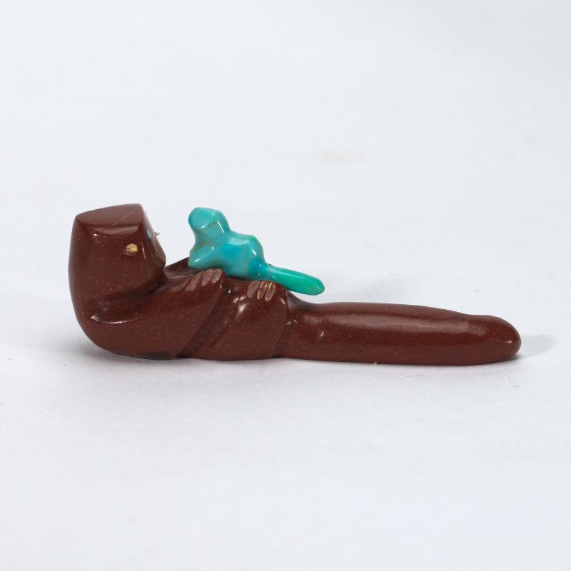 Justin Red Elk: Pipestone & Turquoise, Otter