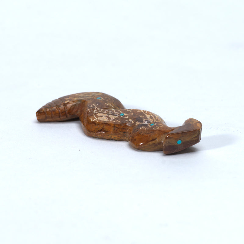 Adrian Cachini: Onyx, Sgraffito Snake