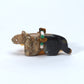 Daisy Rose Leonard: Picasso Marble/Calcite, Double Mountain Lions