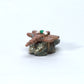 Daisy Rose Leonard: Augite, Frog with Dolomite Dragonfly
