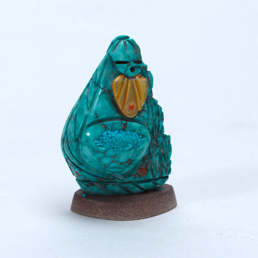 Vickie Quandelacy: Turquoise, Double Maiden on Base