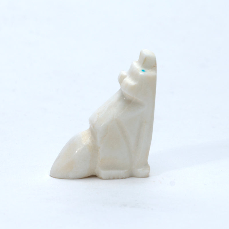 Fred Weekoty: White Marble, Coyote