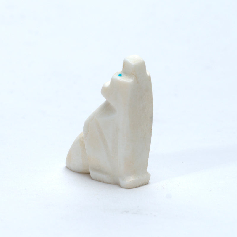 Fred Weekoty: White Marble, Coyote