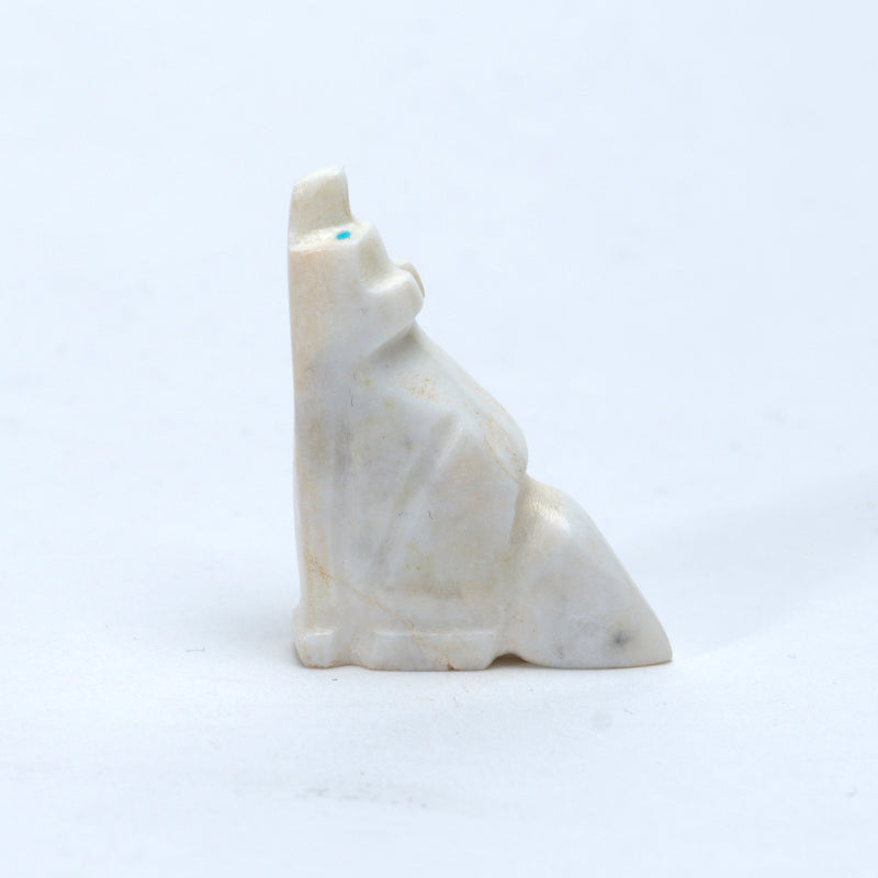 Fred Weekoty: White Marble, Coyote