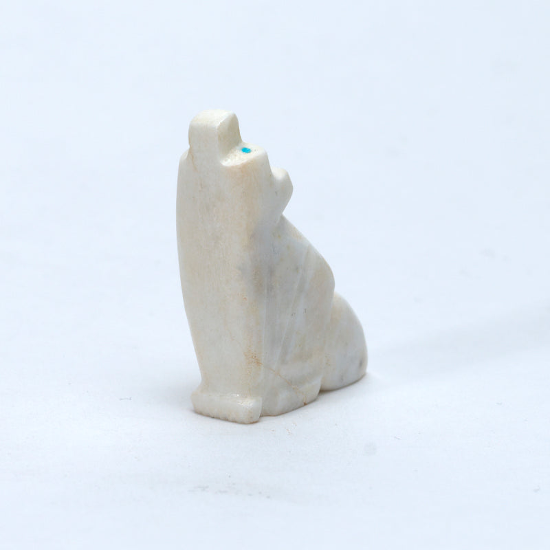 Fred Weekoty: White Marble, Coyote