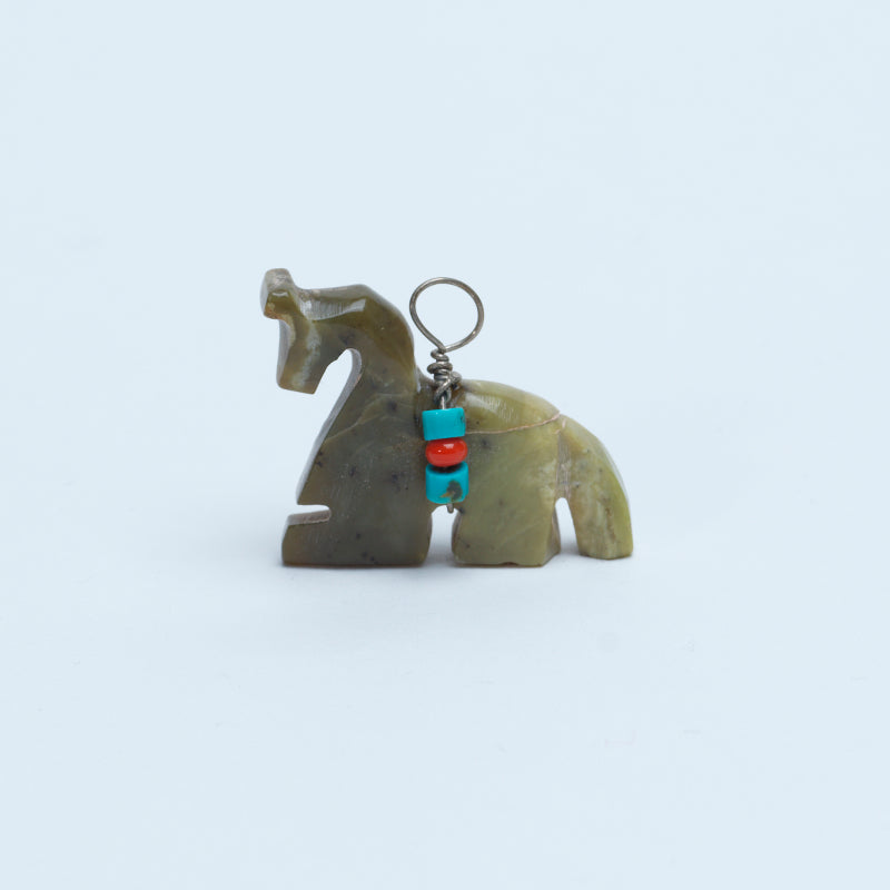 Emery Boone: Serpentine, Horse Pendant