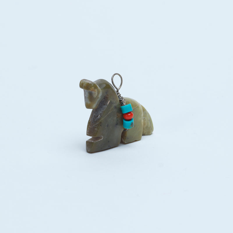 Emery Boone: Serpentine, Horse Pendant