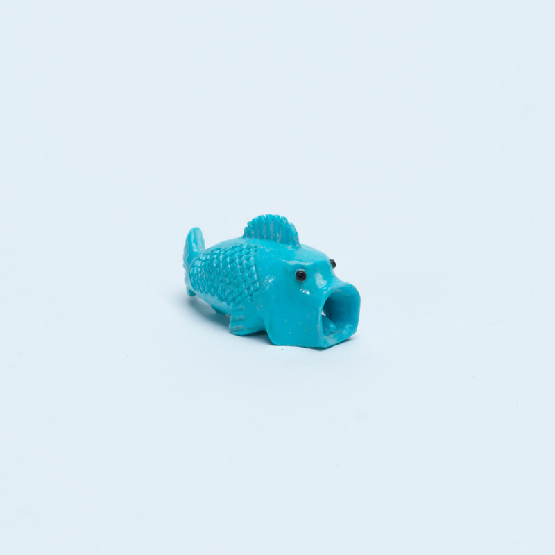 Bernard Laselute: Stabilized Turquoise, Big Mouth Bass