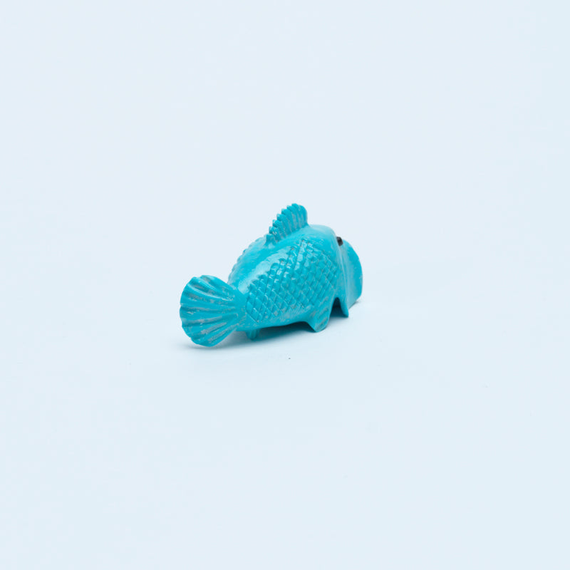 Bernard Laselute: Stabilized Turquoise, Big Mouth Bass