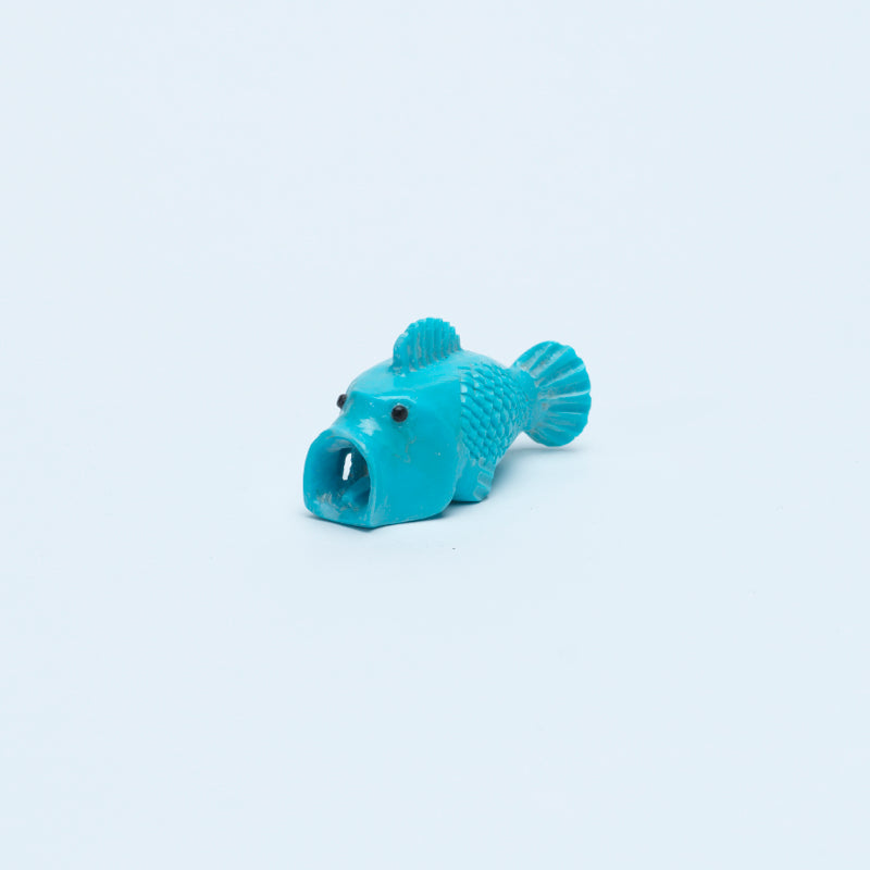 Bernard Laselute: Stabilized Turquoise, Big Mouth Bass