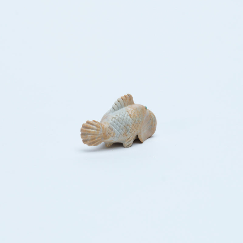 Bernard Laselute: Brown Picasso Marble, Big Mouth Bass