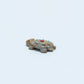 Reynold Lunasee: Picasso, Turtle with Coral/Turquoise Dots