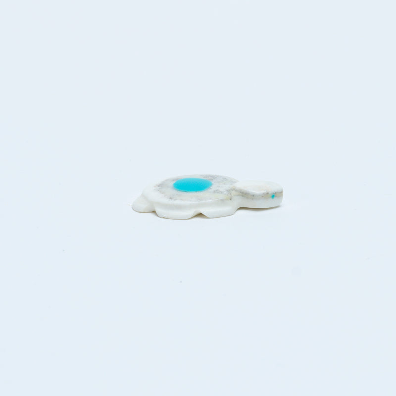Fred Weekoty: White Alabaster, Turtle
