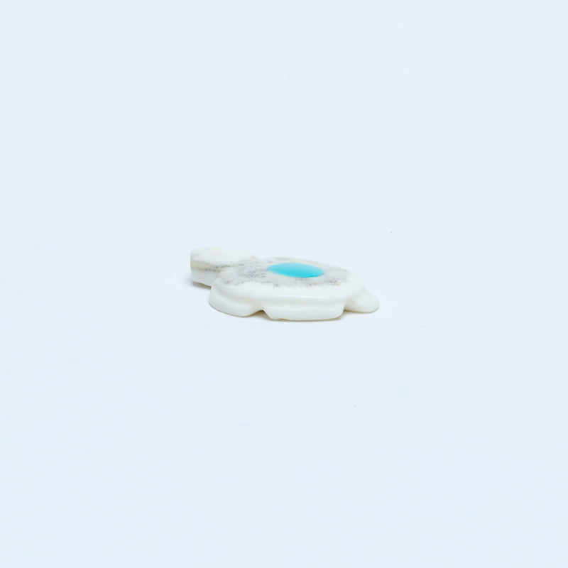 Fred Weekoty: White Alabaster, Turtle