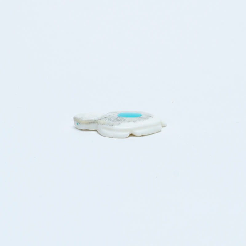 Fred Weekoty: White Alabaster, Turtle