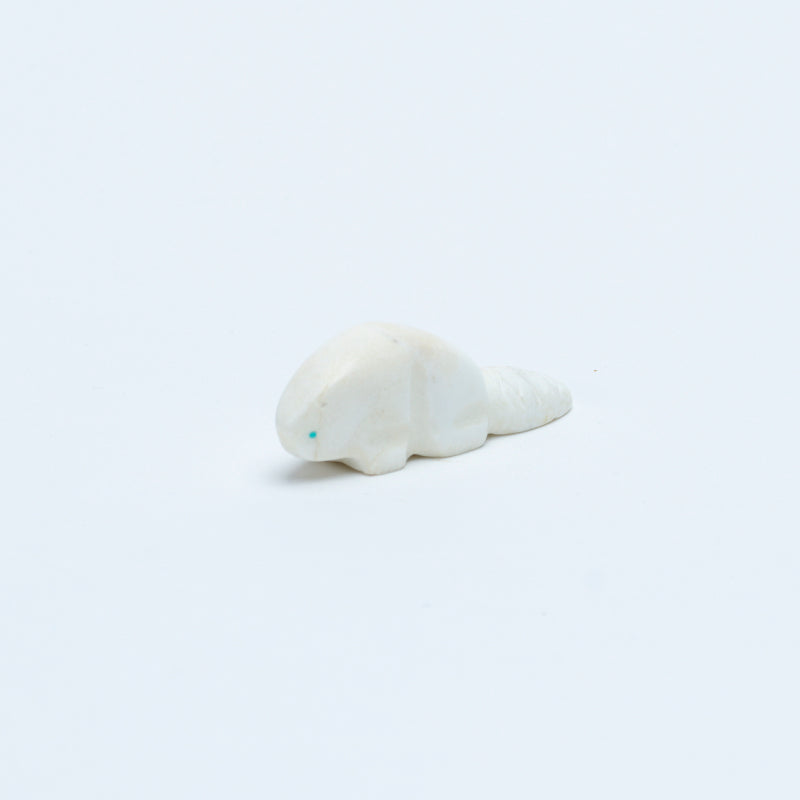 Fred Weekoty: White Alabaster, Beaver