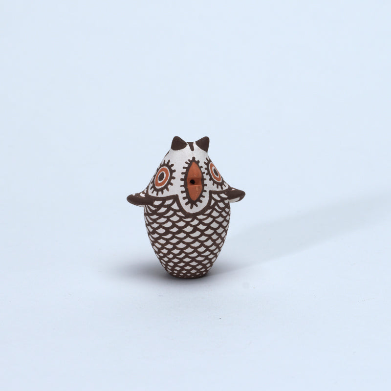 Carlos Laate: Natural Clay Pottery, Mini Owl