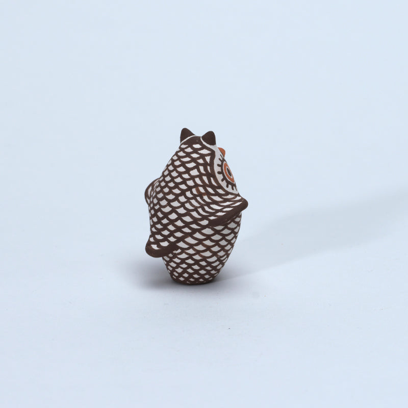 Carlos Laate: Natural Clay Pottery, Mini Owl