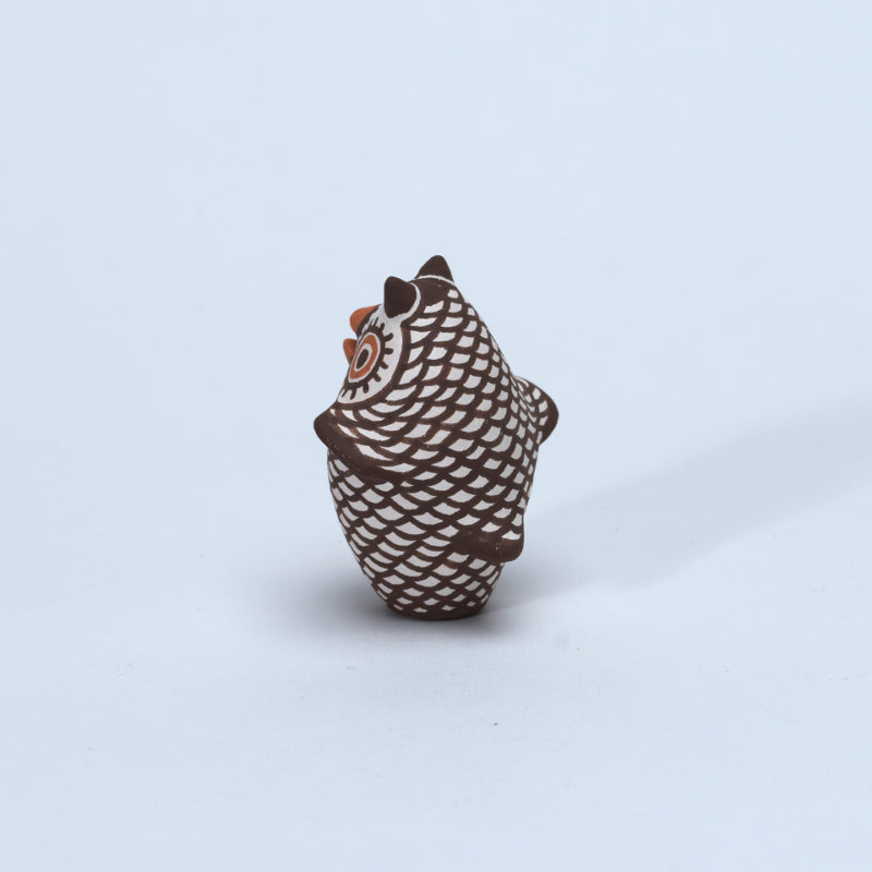 Carlos Laate: Natural Clay Pottery, Mini Owl