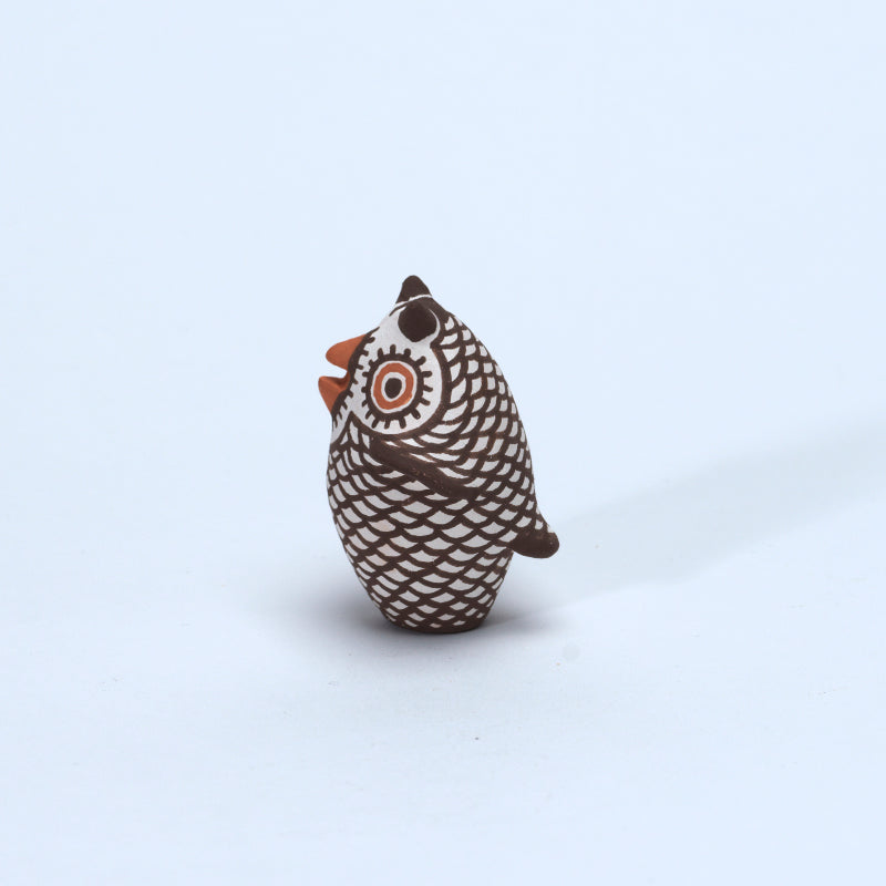 Carlos Laate: Natural Clay Pottery, Mini Owl