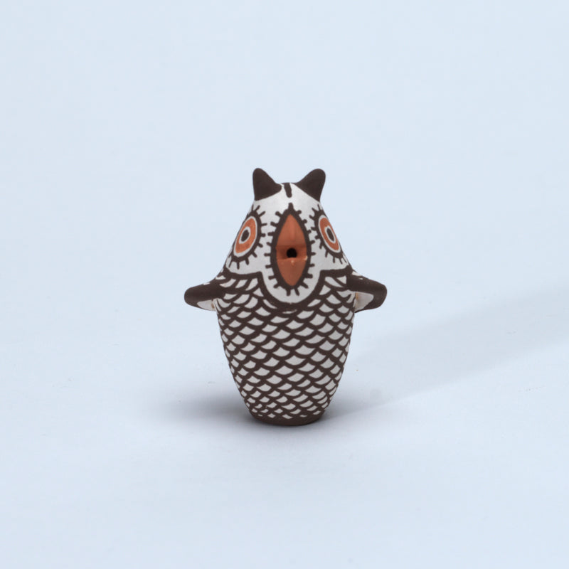 Carlos Laate: Clay Pottery,  Mini Owl